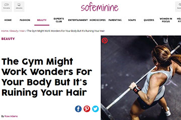 news the gym might work wonders for your body but its ruining your hair